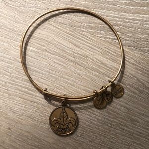 Alex and Ani Fleur-de-lie Bangle